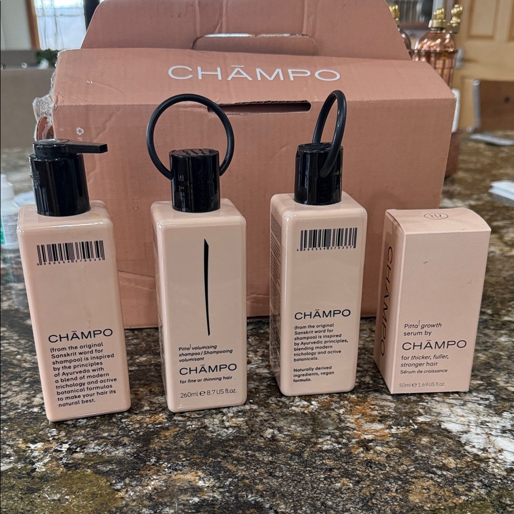 Women Hair Shampoo Set - Cream